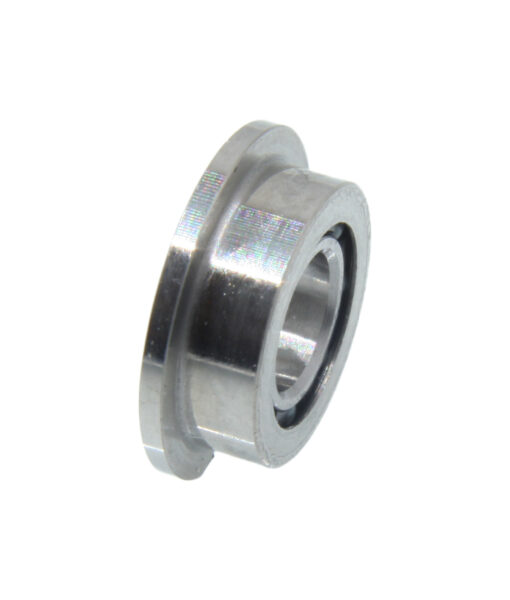 Radial ceramic ball bearing, 3.400 x 6.99/8.69 x 0.60/2.56, with flange